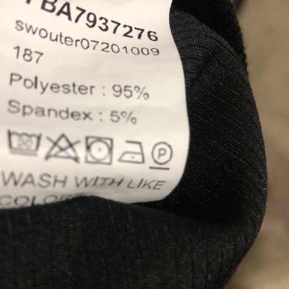 Black collared knit vest XXL - Picture 3 of 5